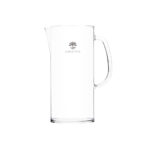Elegante Ersatz-Glaskaraffe mit Lotus Vita Logo, passend für Wasserfilterkannen des Herstellers.